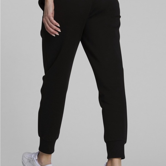 Black Puma Sweatpants with white puma logo. Brand New Size Small $55+ - Picture 5 of 7